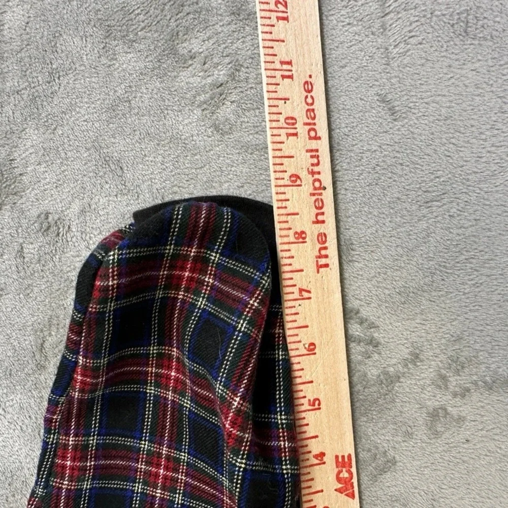 The Childrens Place Baby Boys Plaid Long Sleeve Romper Red Blue 12 Months